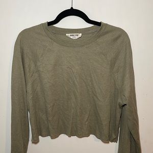 Double Zero Cropped Long Sleeve